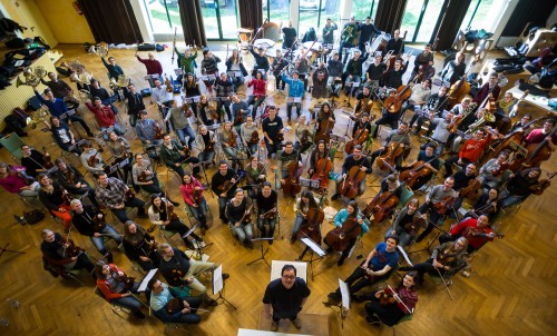 Gruppenfoto Probenwochenende Januar 2016 (Photo: David Wackerbauer)